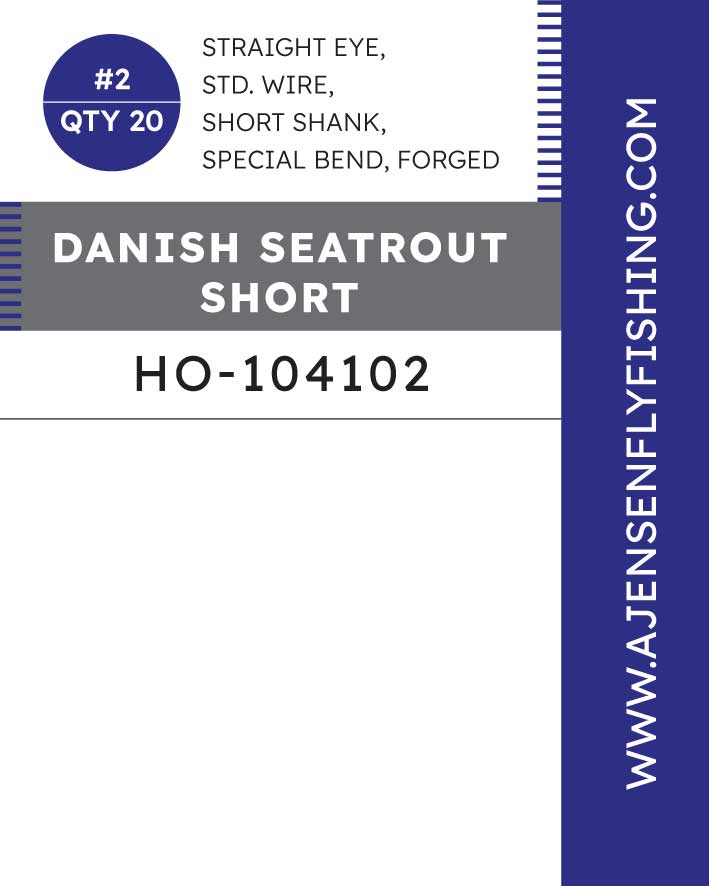 A.Jensen DANISH SEATROUT SHORT Hook