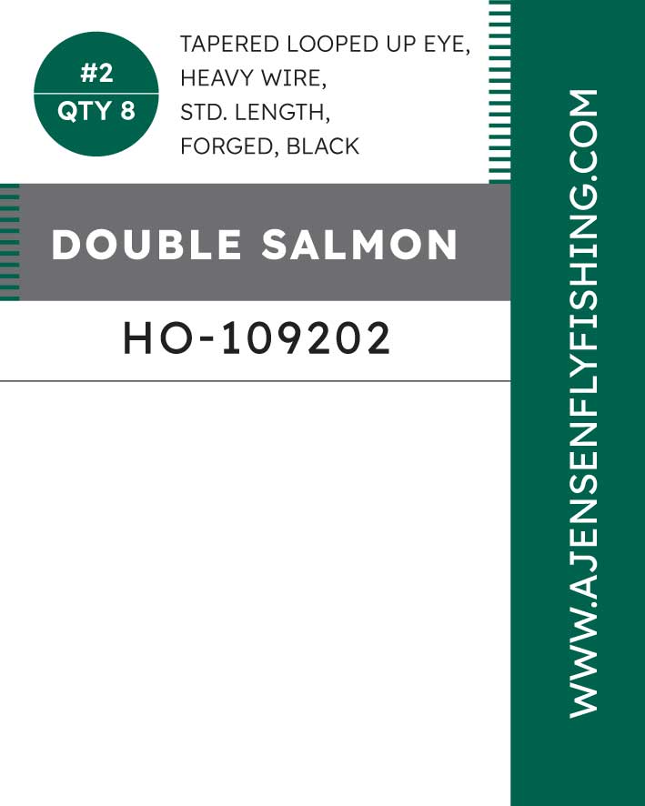 A.Jensen DOPPELTER LACHS-Haken