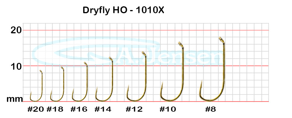 A.Jensen DRY FLY Haken