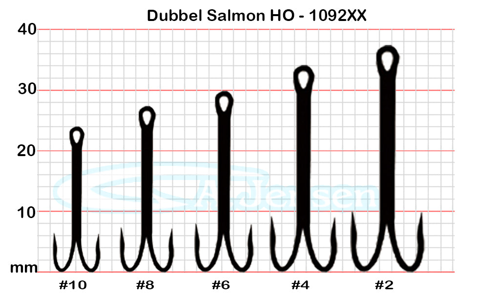 A.Jensen DOUBLE SALMON Hook