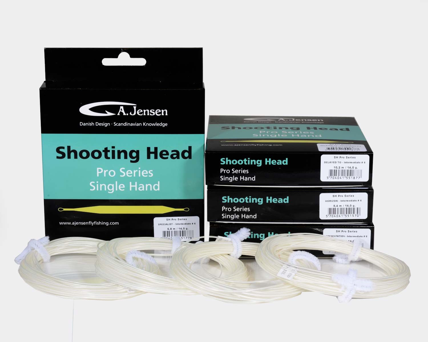 A.Jensen SH Pro Series Shooting Head  Kit - INTERMEDIATE