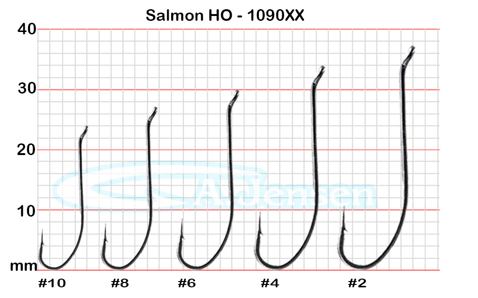 A.Jensen SINGLE SALMON Hook
