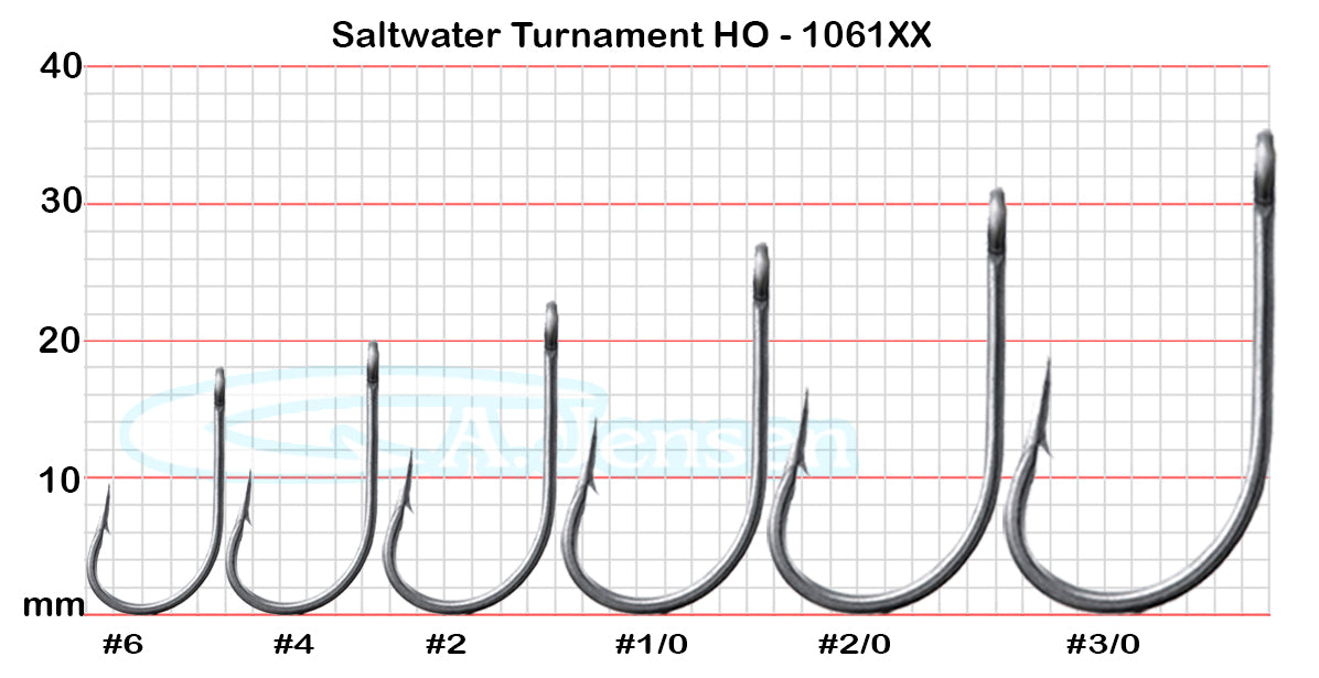 A.Jensen TOURNAMENT SALTWATER Haken