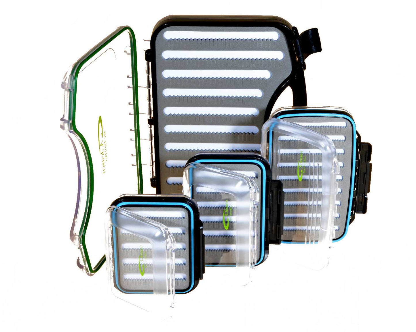 A.Jensen "SEE THRU" fly boxes