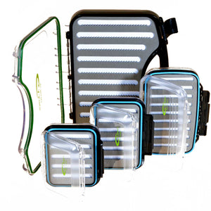 A.Jensen "SEE THRU" fly boxes