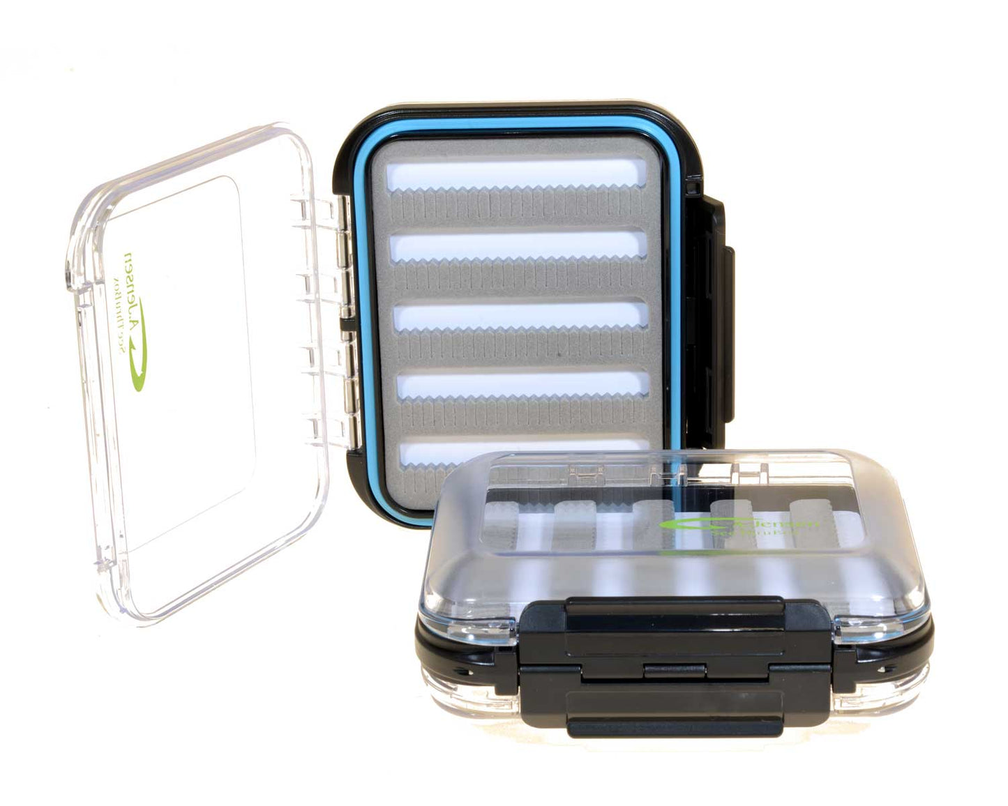 A.Jensen "SEE THRU" fly boxes