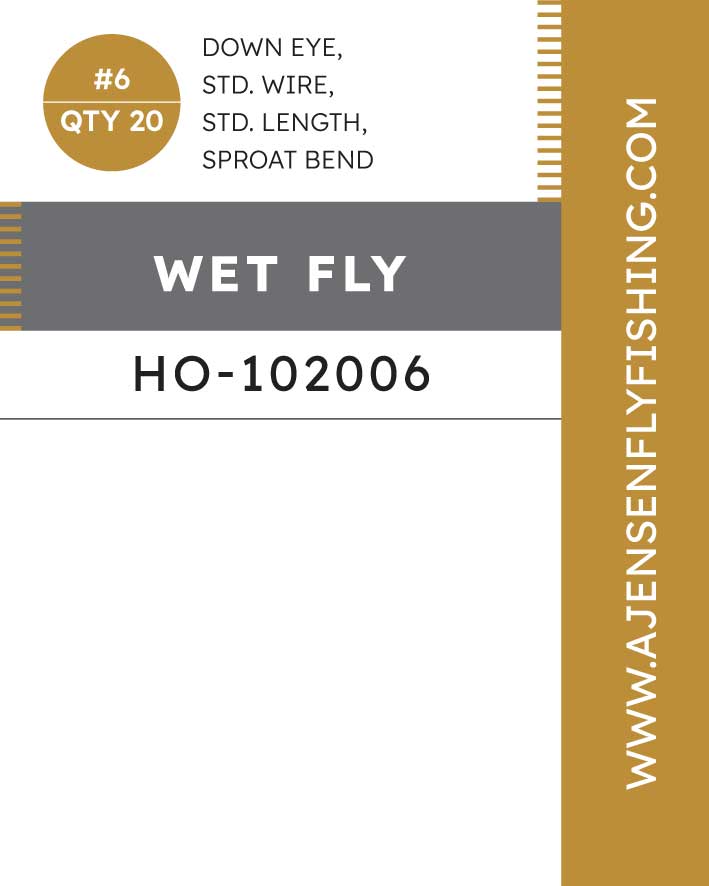 A.Jensen WET FLY Hook