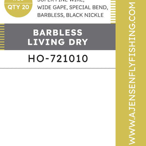 A.Jensen BARBLESS LIVING DRY Hook